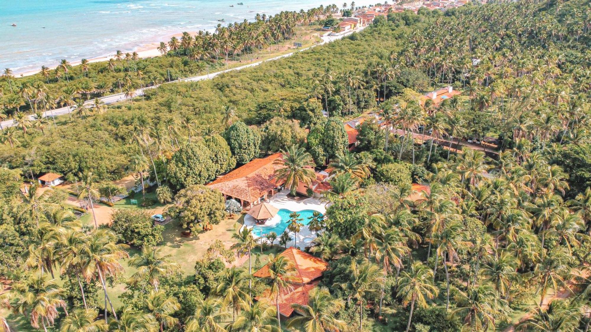 Eco Pousada Paraiso Dos Coqueirais Japaratinga Dış mekan fotoğraf